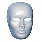 Wit gezichts masker (beschilderbaar)