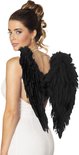 Engelen / Duivel vleugels zwart, 50cm