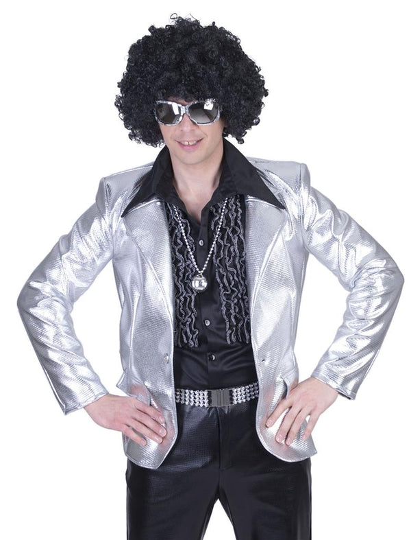 Disco Fever Jacket zilver heren