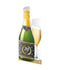 Champagne wenskaart 70 jaar
