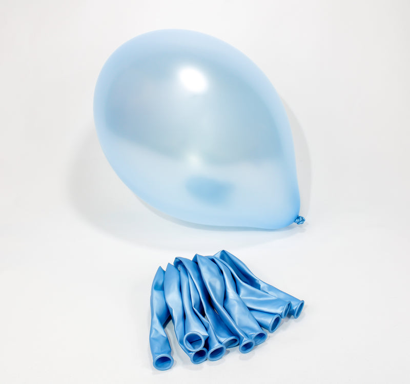 Ballonnen Metallic Light Blue B105 10 stuks