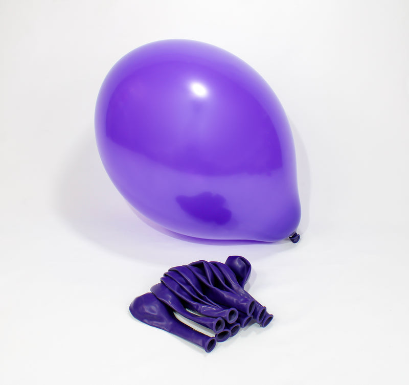 Ballonnen Crystal Quartz Purple B95 25st