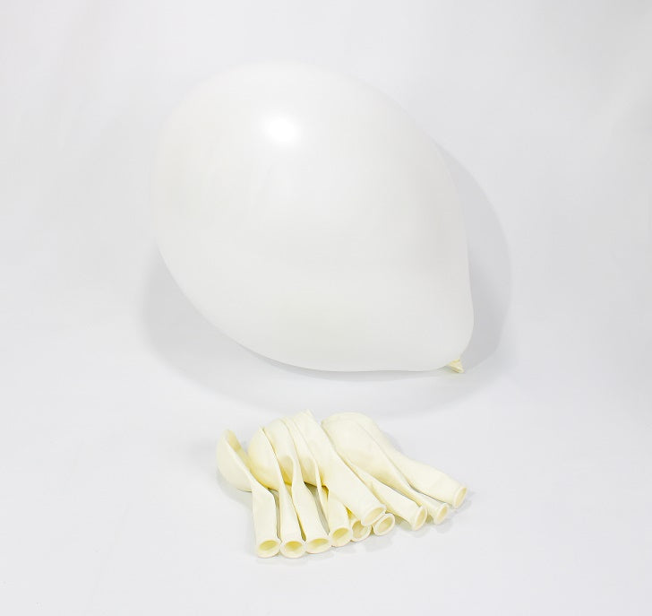Ballonnen White B95 25 st