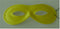 Oogmasker bril geel