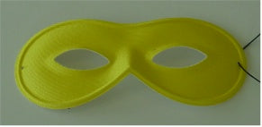 Oogmasker bril geel
