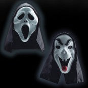Masker Ghost / Scream met kap foam