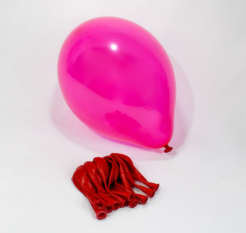 Ballonnen Crystal Fuchsia B95 25st