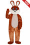 Paashaas kostuum bruin DeLuxe