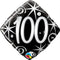 Folie helium ballon 100 jaar Sparkles & Stars