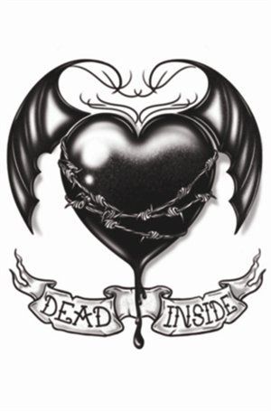 Tijdelijke Tattoo Dead Inside