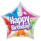 Bubble helium ballon Birthday Stars & Dots