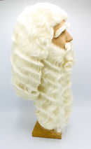 Baardstel Sinterklaas luxe natural white