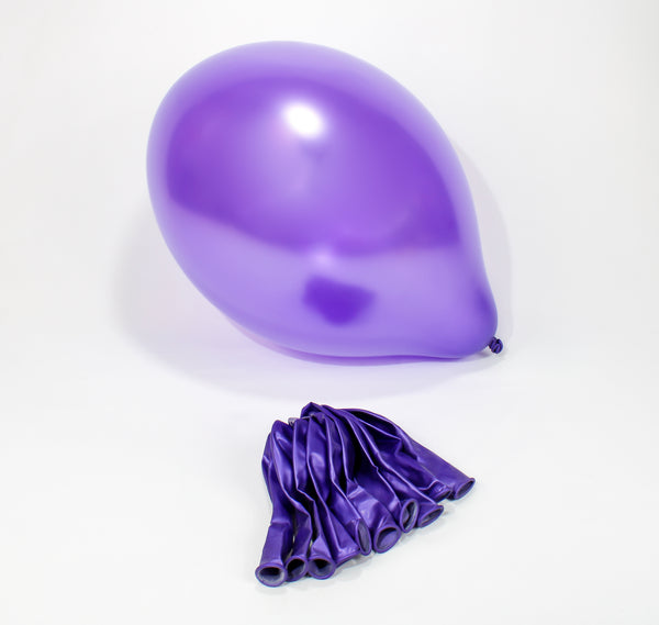 Ballonnen Metallic Purple B105 10 stuks
