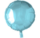 Folie ballon rond light blue 18"