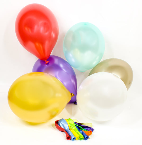 Ballonnen Metallic Assorti B105 100 stuks