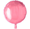 Folie helium ballon rond pink 18"