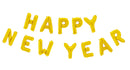 Folie letters 16" Happy New Year, div. kleuren