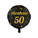 Folie helium ballon Classy Party Abraham 50