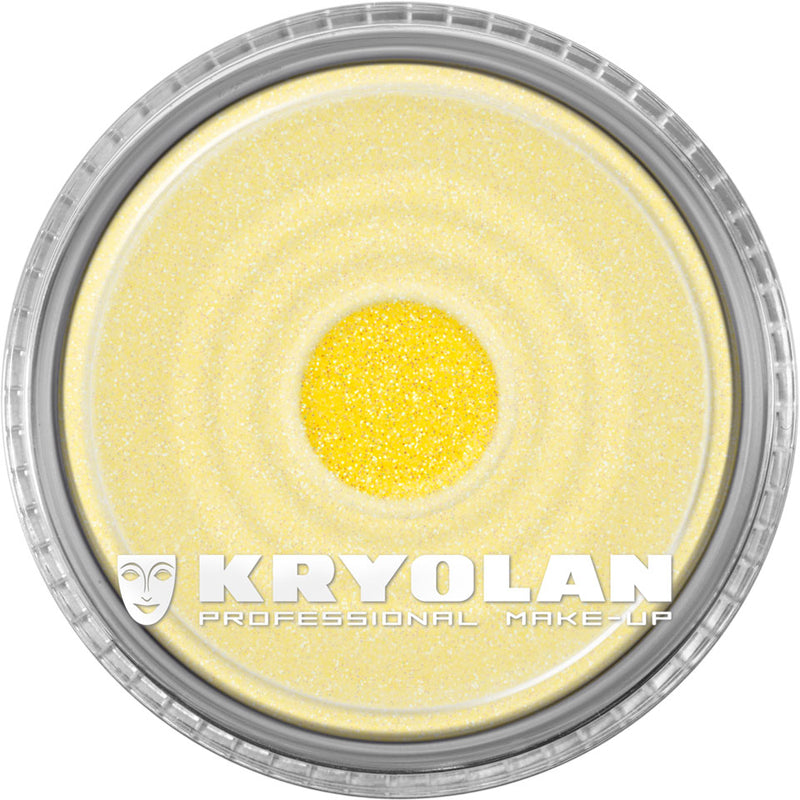 Kryolan Polyester glimmer fine Pastel Yellow