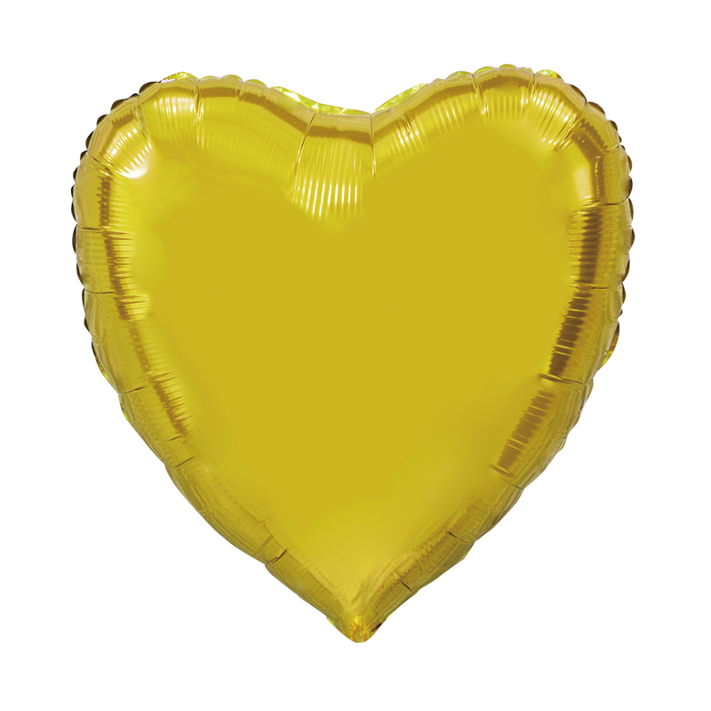 Folie helium ballon Hart 92cm verkrijgbaar in diverse kleuren