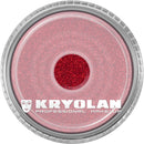 Kryolan Polyester glimmer fine Bright Red