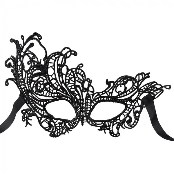 Oogmasker kant zwart assorti