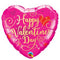 Folie ballon Happy Valentine's day